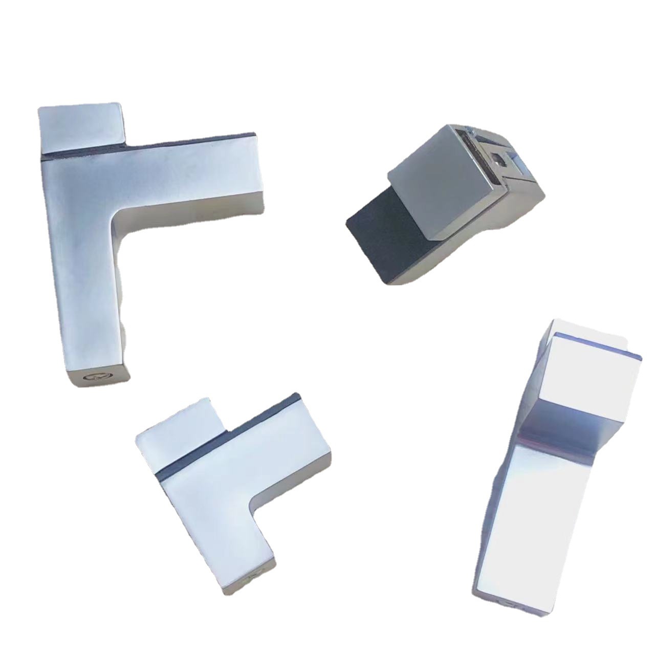 F-shaped glass support clip seven-shaped fixing clip