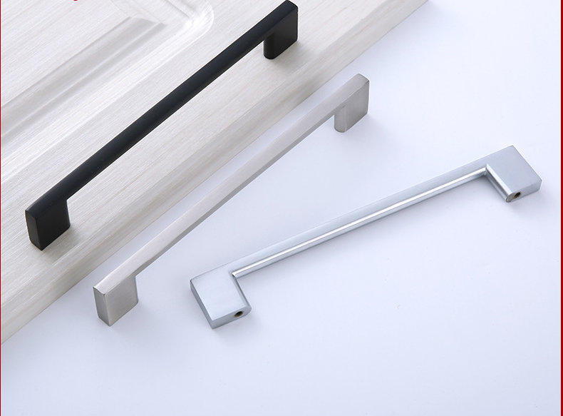 American Style Kitchen Cupboard Door Pulls Drawer Knobs Fashion Furniture Handle Hardware Sliver Cabinet Handles